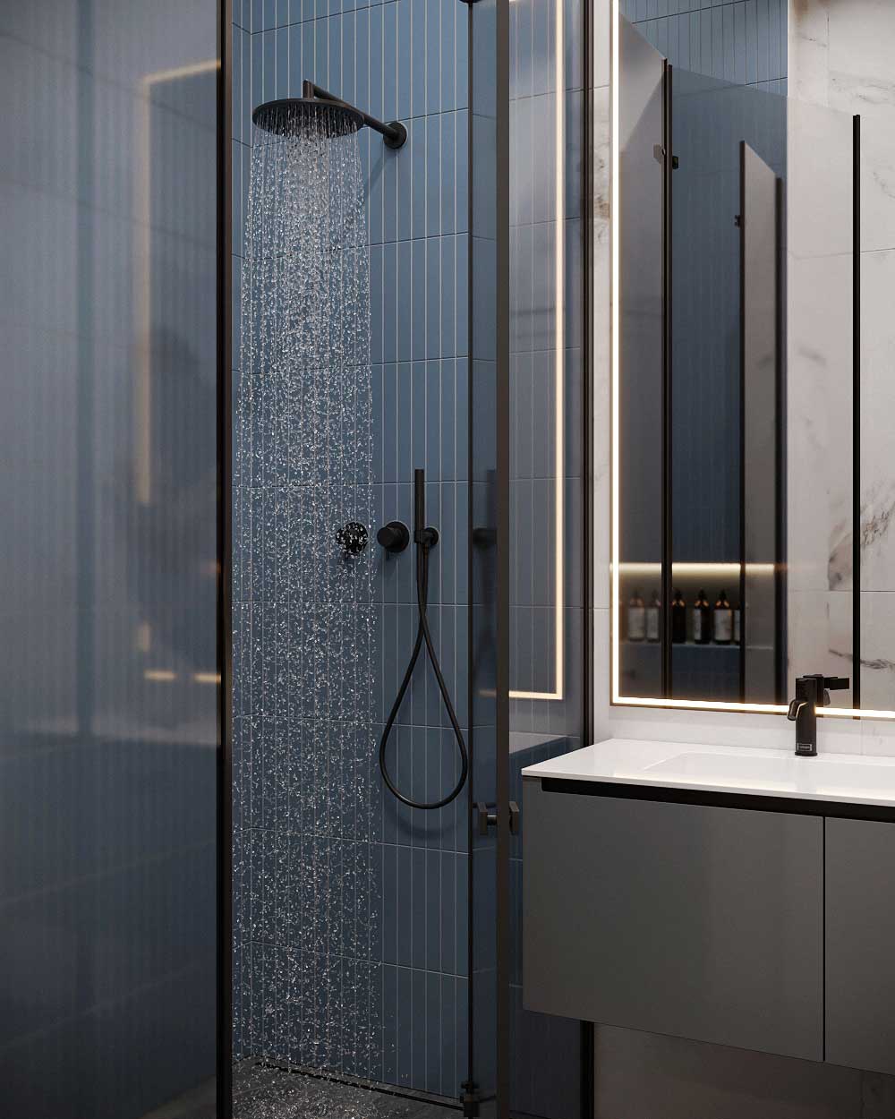 Knightsbridge Residence — interior design & visualization, image 9